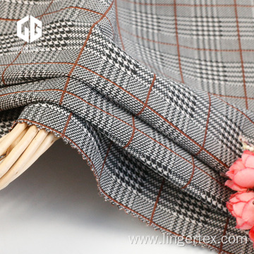 Plaid Yarn Dyed Nylon Rayon Jacquard Cloth